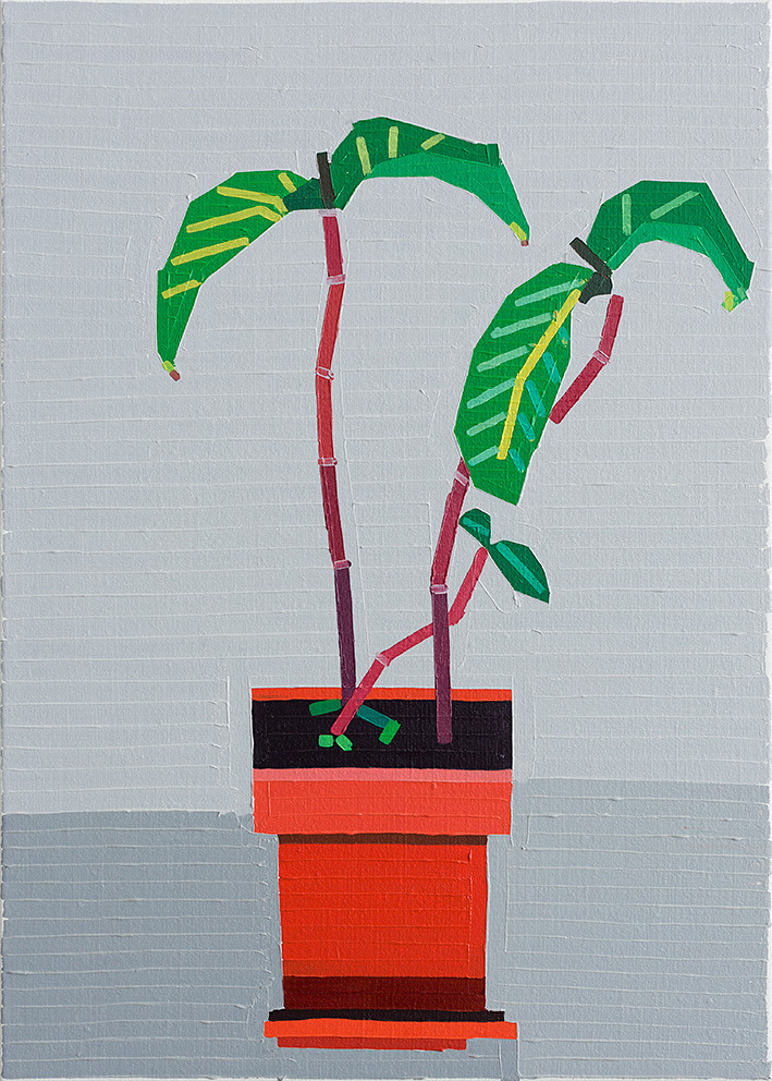 guyyanai:
&ldquo;&ldquo;Plant with Three Branches 2017&rdquo;
&ldquo;Oil on linen 70 x 50 cm&rdquo; &rdquo;
Have a good weekend, Tumblr