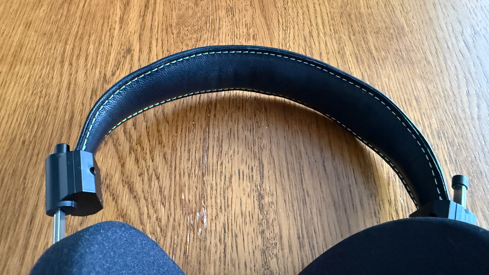 Grado Signature S750 headphones close up showing the headband