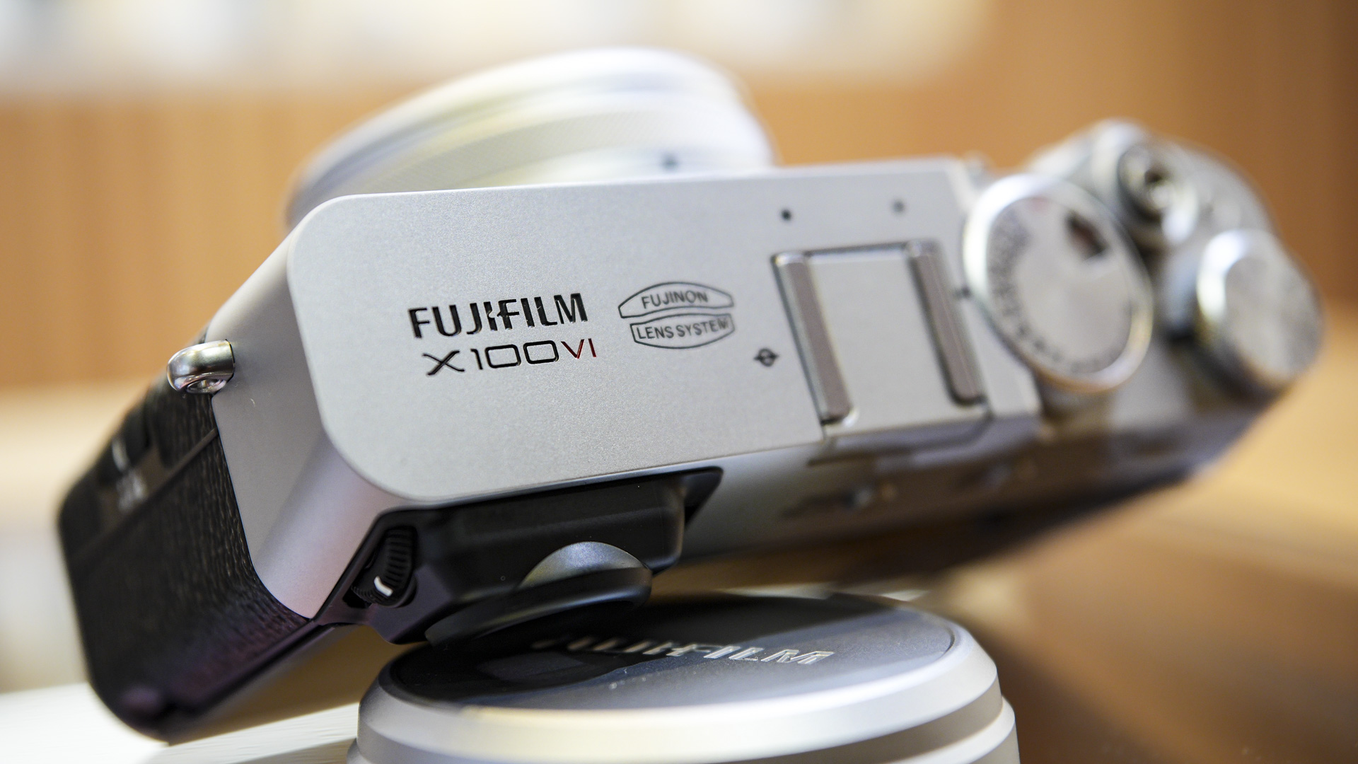 Top plate of the Fujifilm X100VI