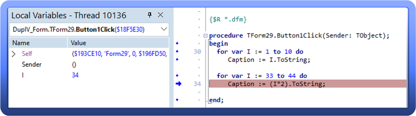 Debugger Performance