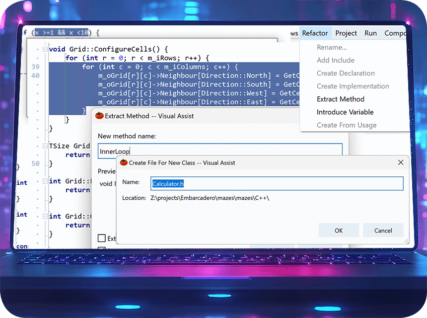 Visual Assist Integration for C++Builder IDE