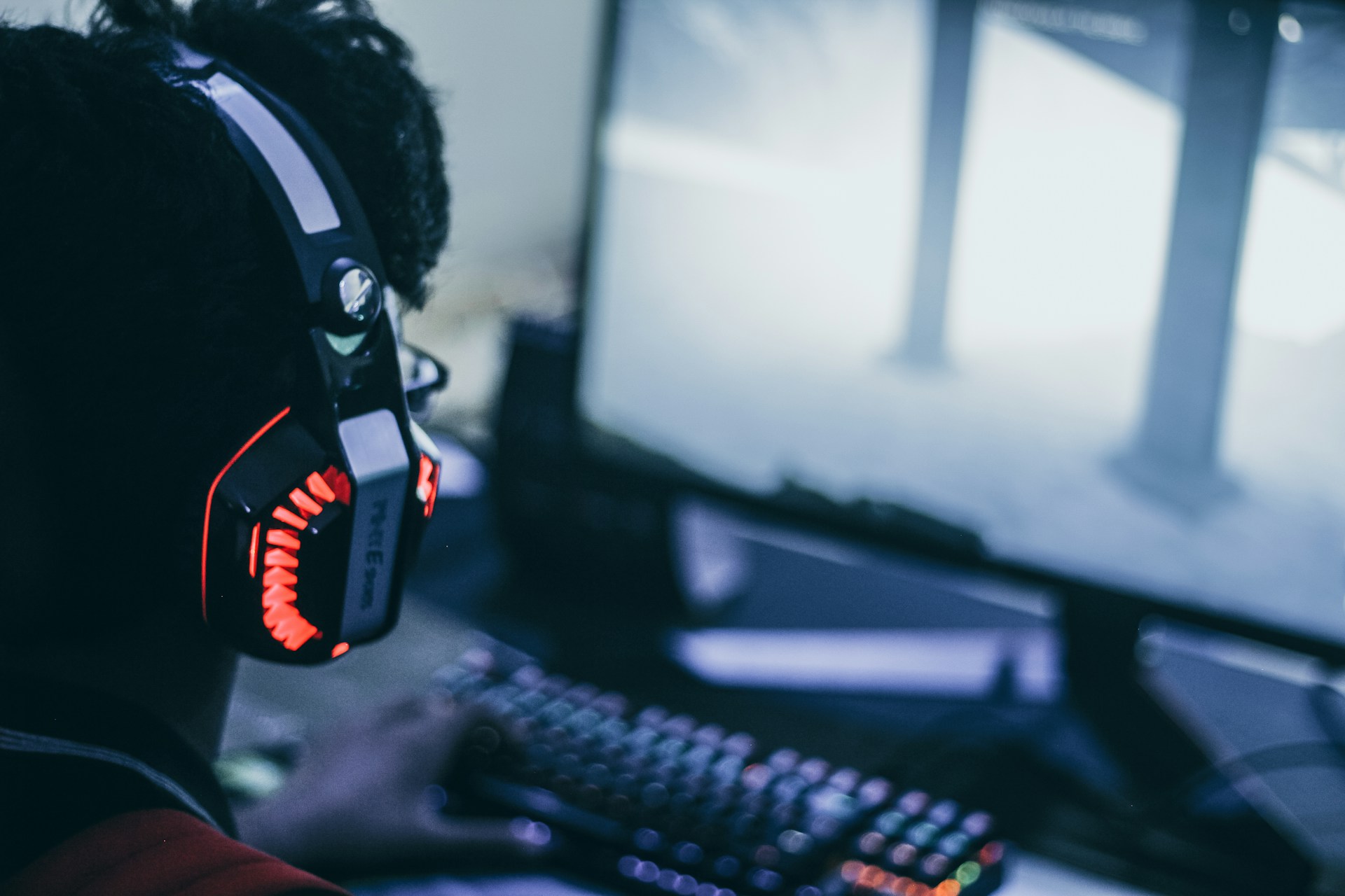 Person gaming