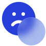 Icon frowny face 