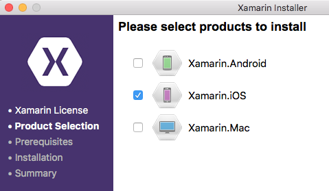 Xamarin Installer