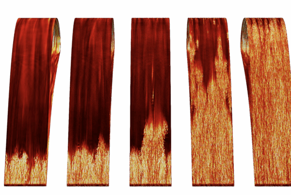 turbine blade heat flux ORNL