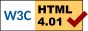 Valid HTML 4.01!